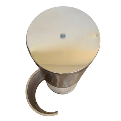 STAINLESS STEEL FLOOR DISPENSER ROUND