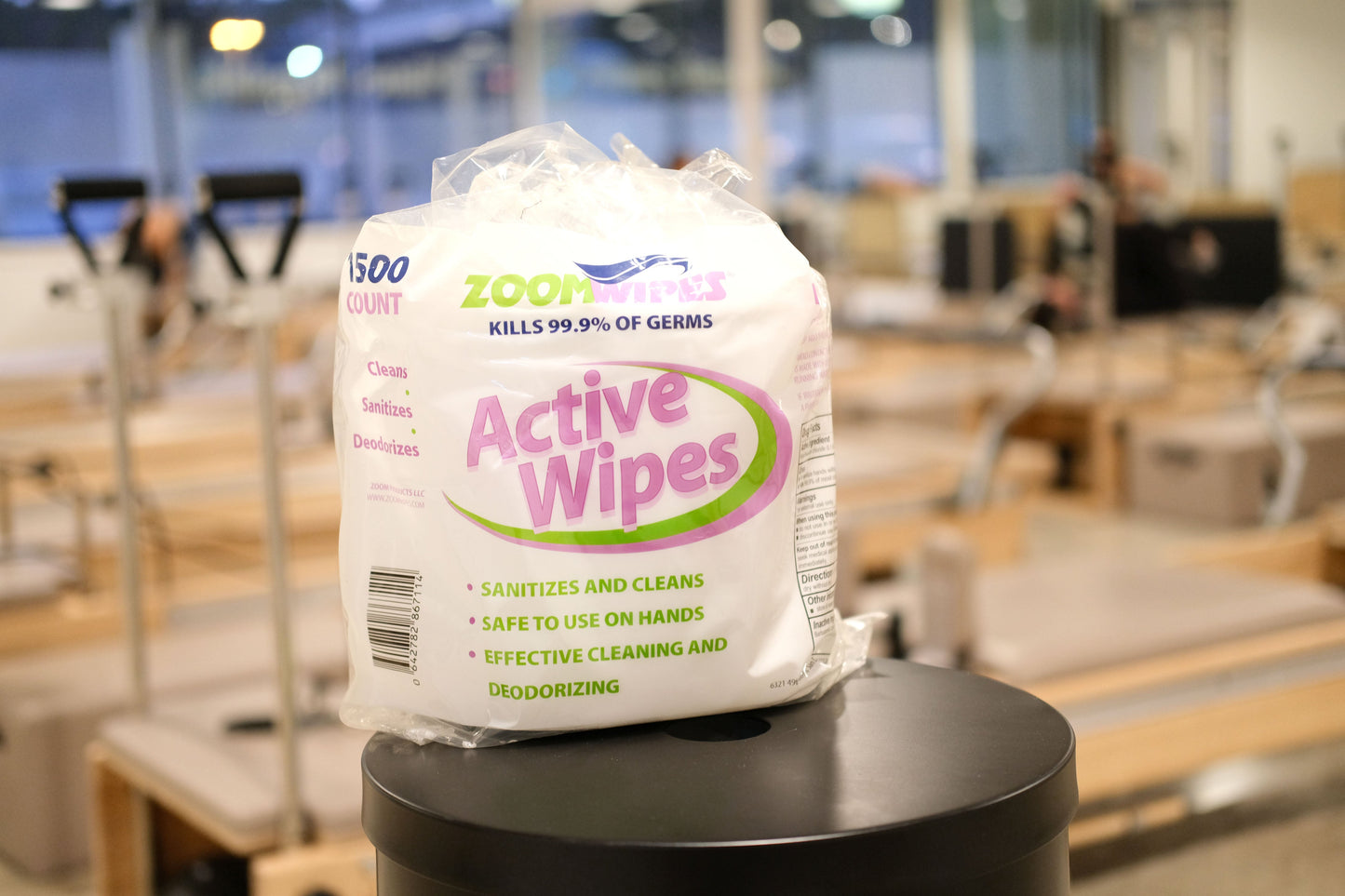 Zoom Active 1500 Quick-Sanitizing Wipes