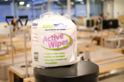 Zoom Active 1500 Quick-Sanitizing Wipes