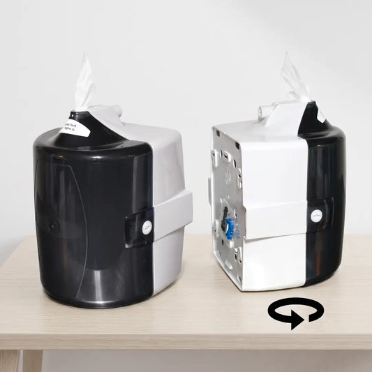Plastic Wall-Mounted Wipe Dispenser for Gyms and Offices