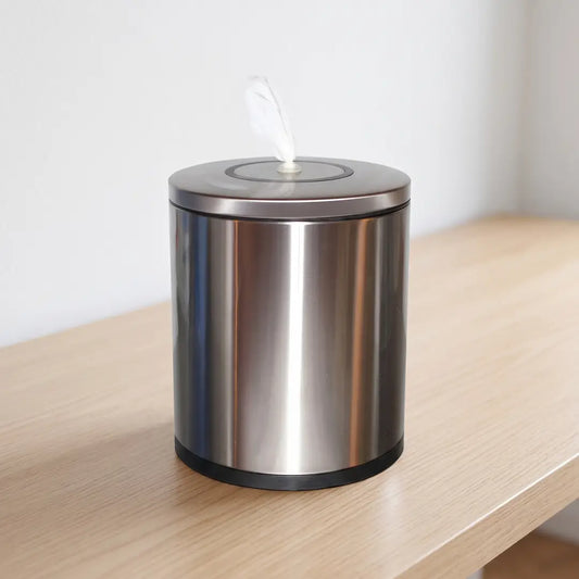 Stainless Steel Desktop Wipe Dispenser for Counters and Desks