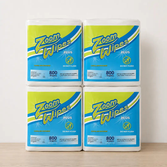 Zoom Plus Sanitizing Wipes — 4-Case Bundle